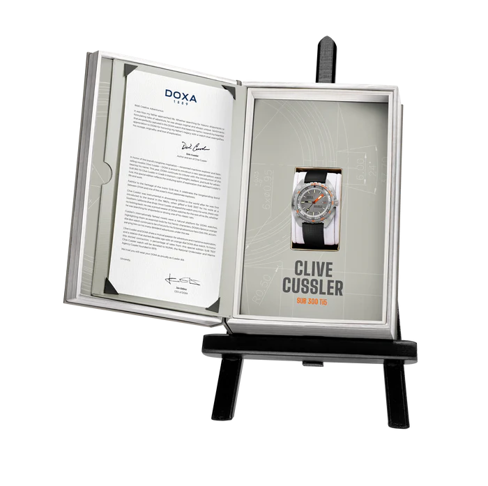 Doxa SUB 300 Ti5 Clive Cussler Automatic (Silver Dial / 42.5mm)