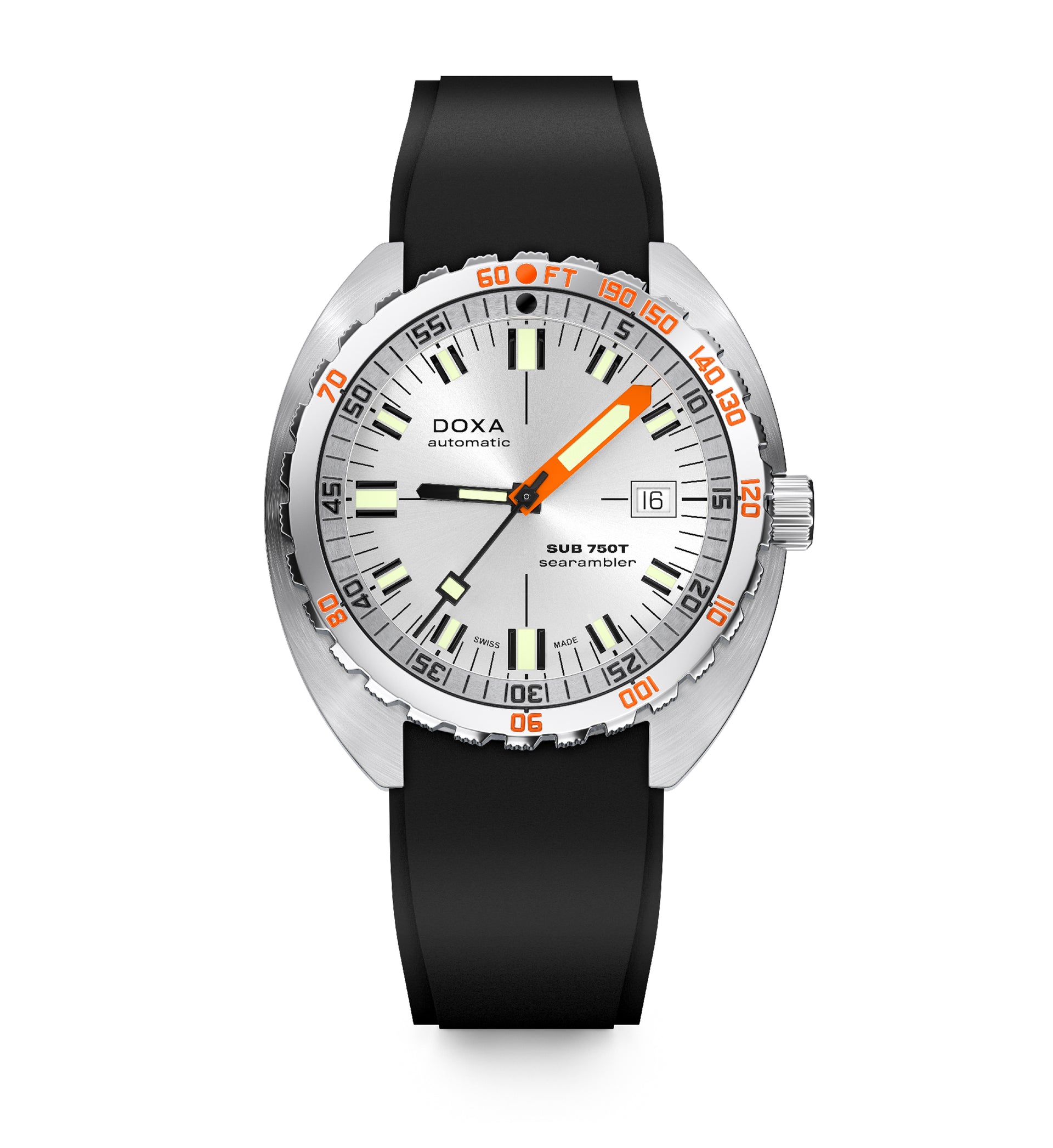 Doxa SUB 750T Searambler Automatic (Silver Dial / 45mm)