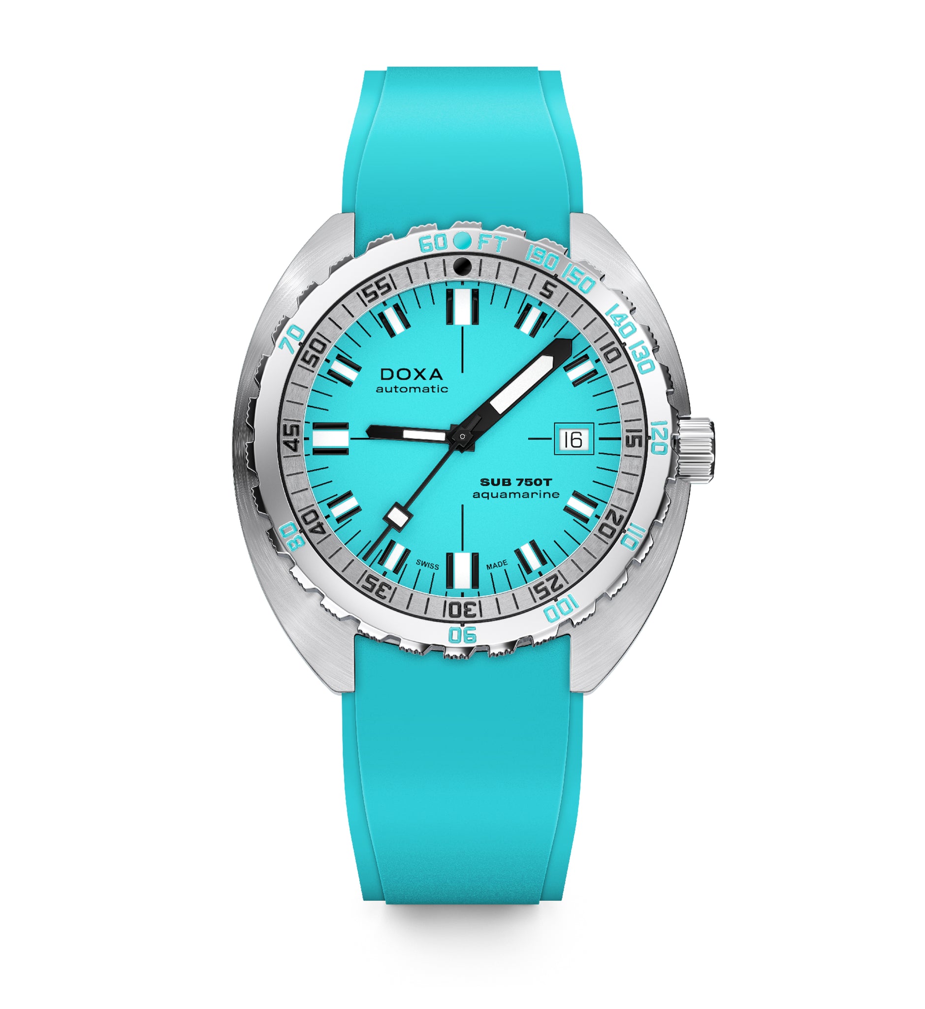 Doxa SUB 750T Aquamarine Automatic (Aquamarine Dial / 45mm)