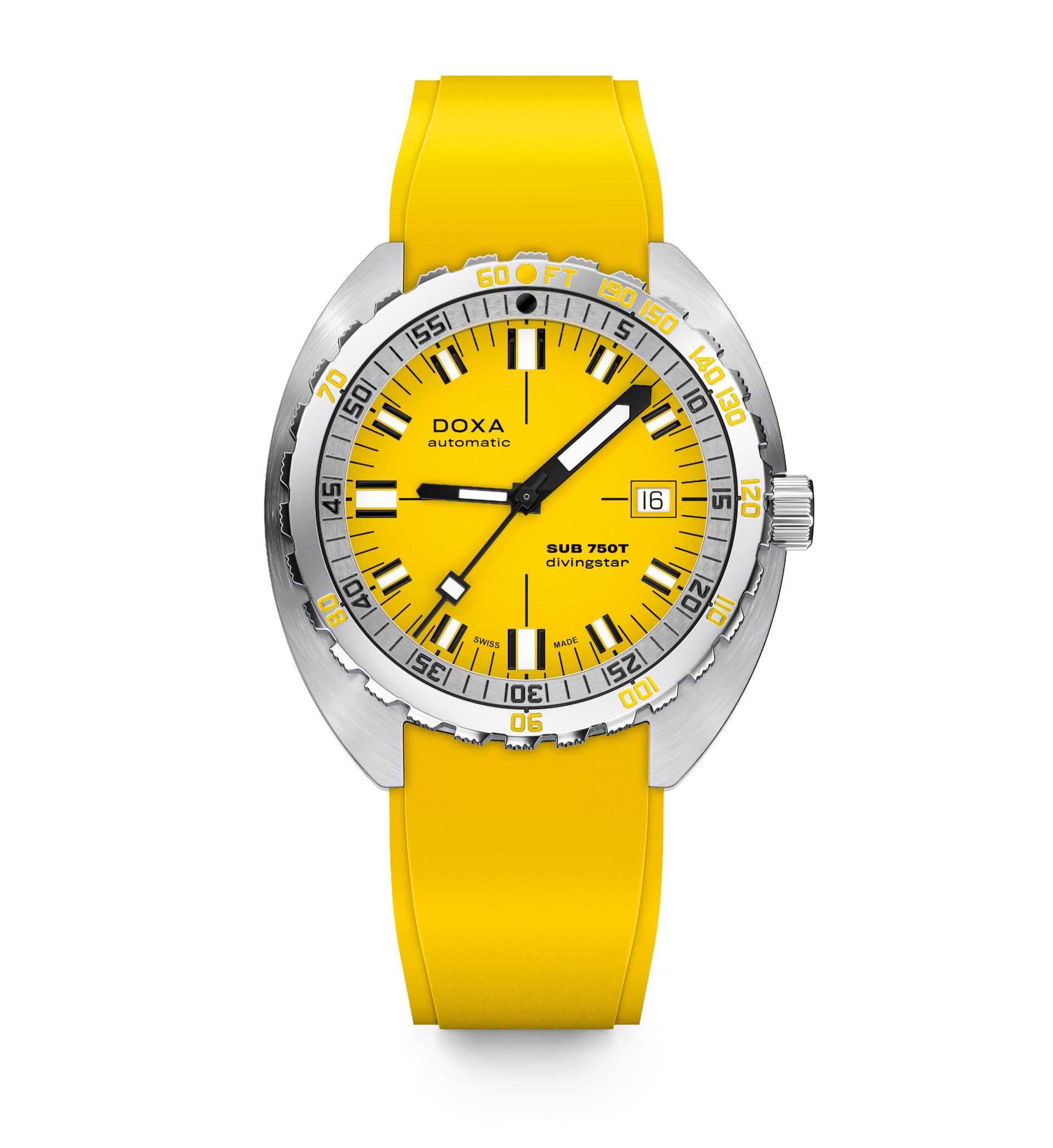 Doxa SUB 750T Divingstar Automatic (Yellow Dial / 45mm)