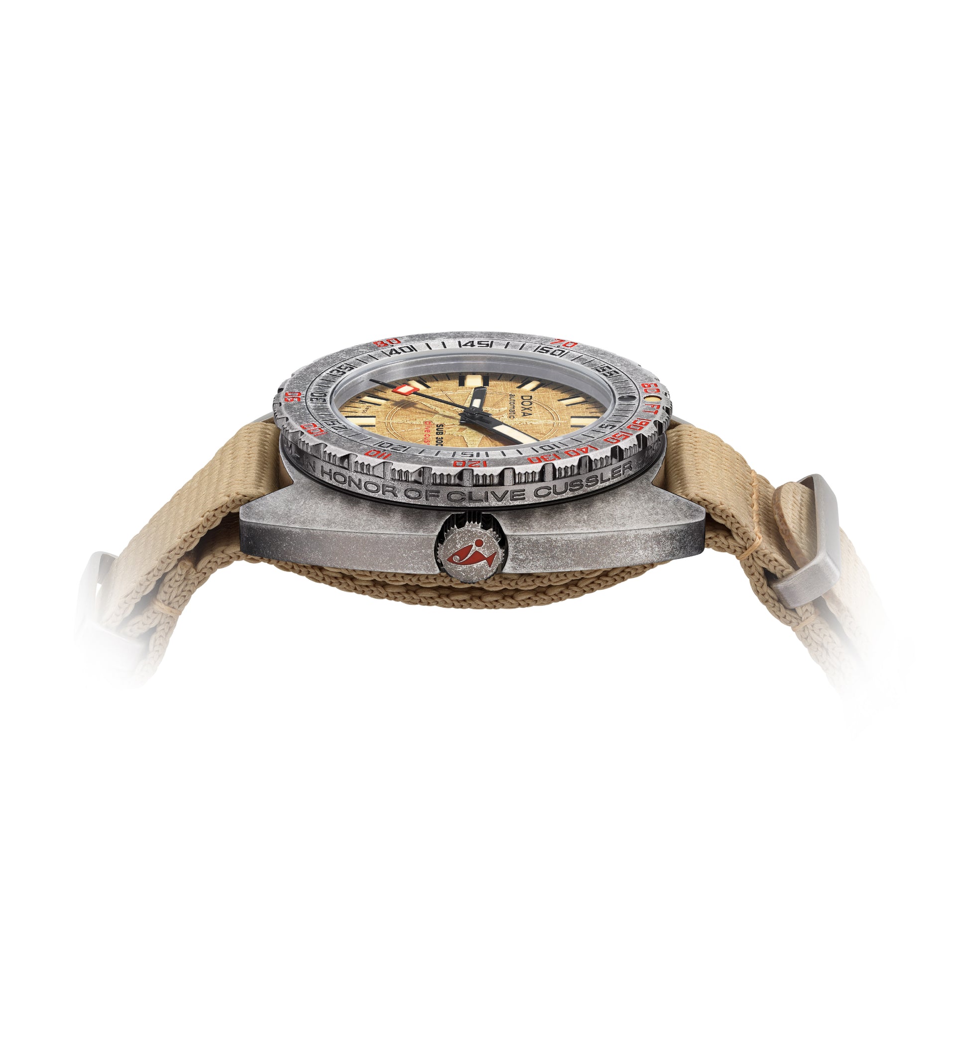 Doxa SUB 300T Clive Cussler Automatic (Beige Dial / 42.5mm)