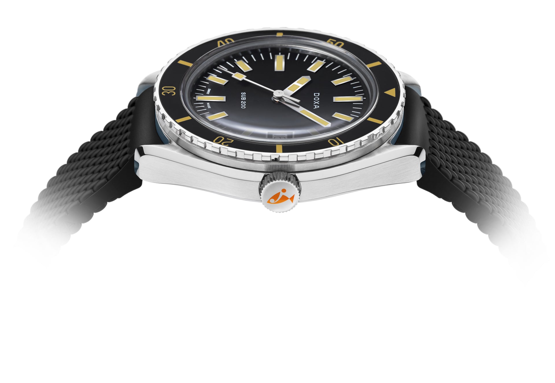 Doxa SUB 200 Sharkhunter Automatic (Black Dial / 42mm)