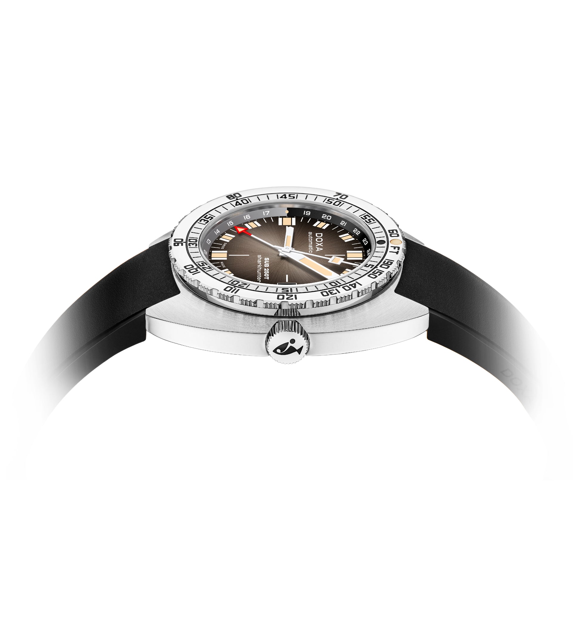 Doxa SUB 250T GMT Sharkhunter Vintage Automatic (Grey Dial / 40mm)