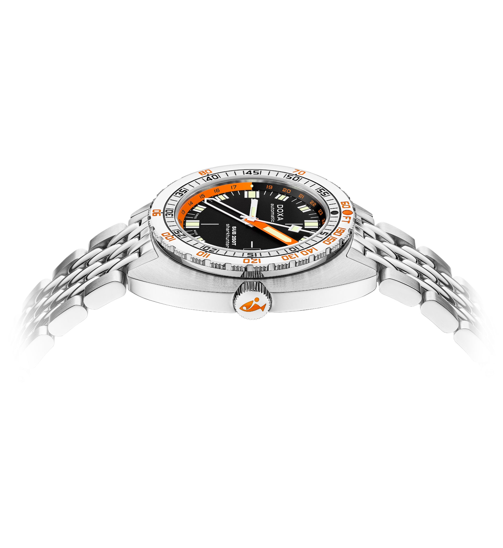 Doxa SUB 250T GMT Sharkhunter Automatic (Black Dial / 40mm)