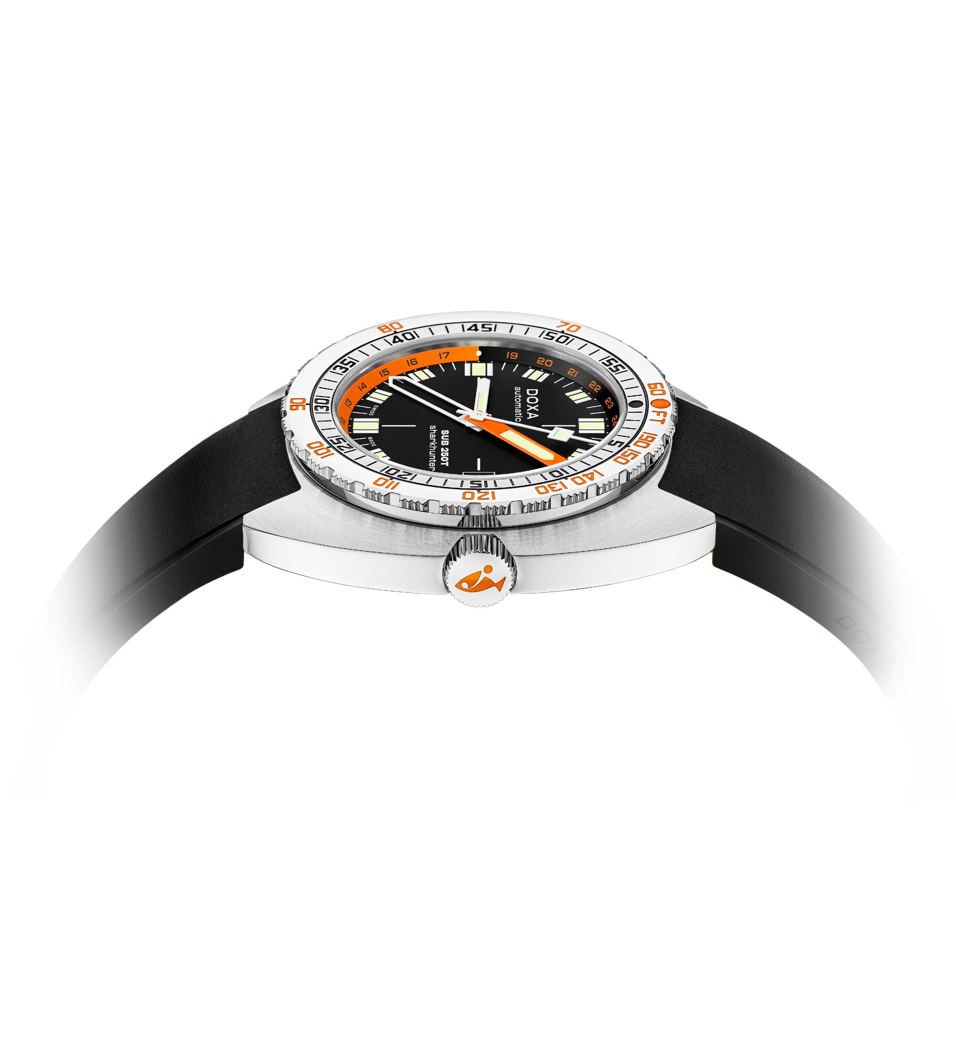 Doxa SUB 250T GMT Sharkhunter Automatic (Black Dial / 40mm)