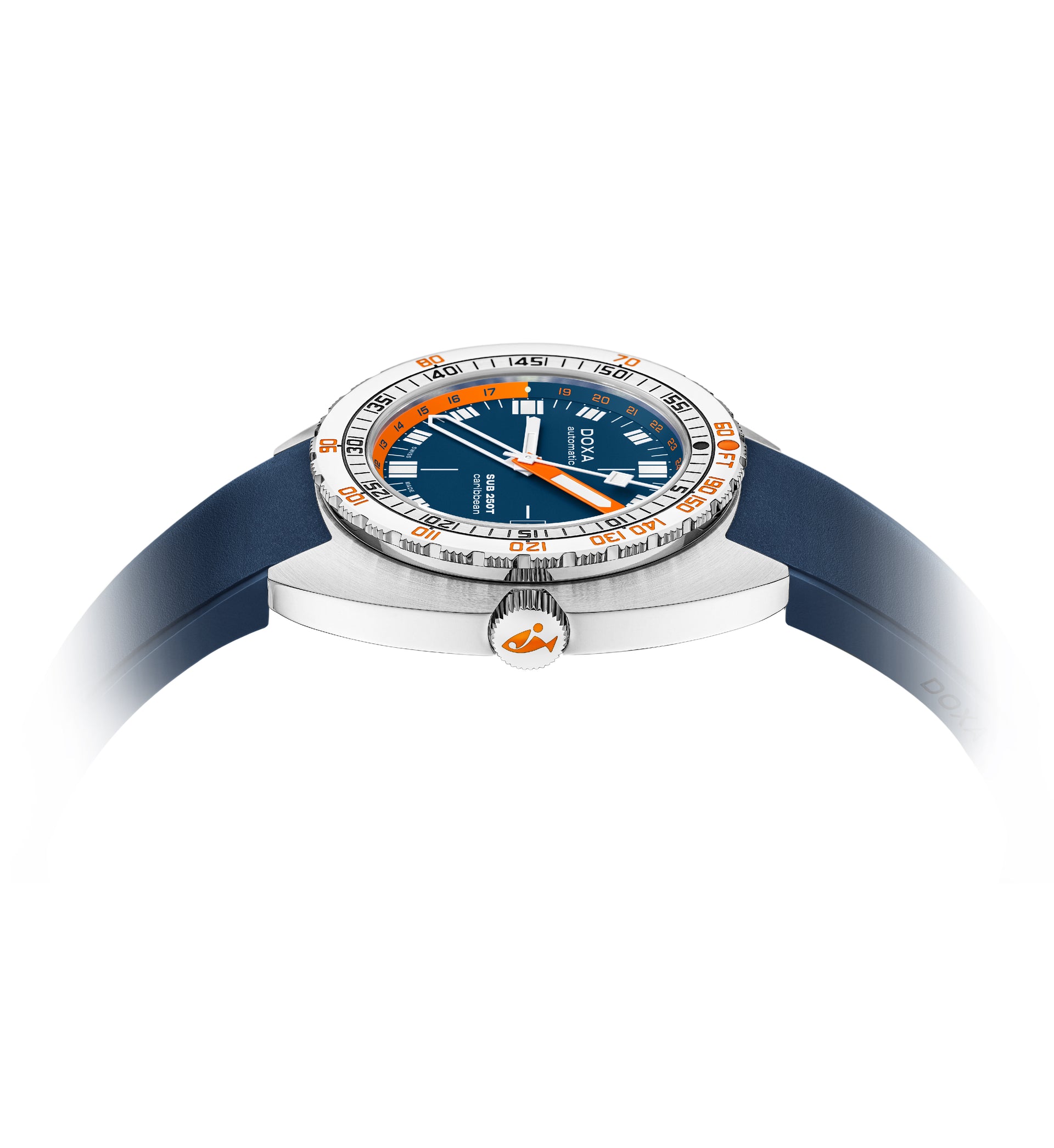 Doxa SUB 250T GMT Caribbean Automatic (Blue Dial / 40mm)