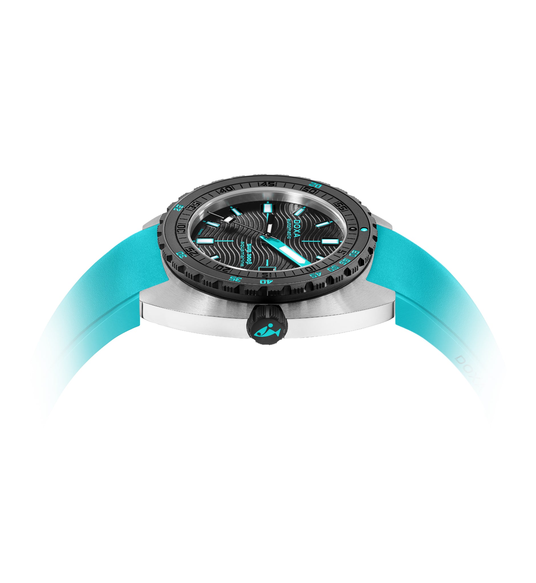 Doxa SUB 300 Beta Aquamarine Automatic (Black Dial / 42.5mm)