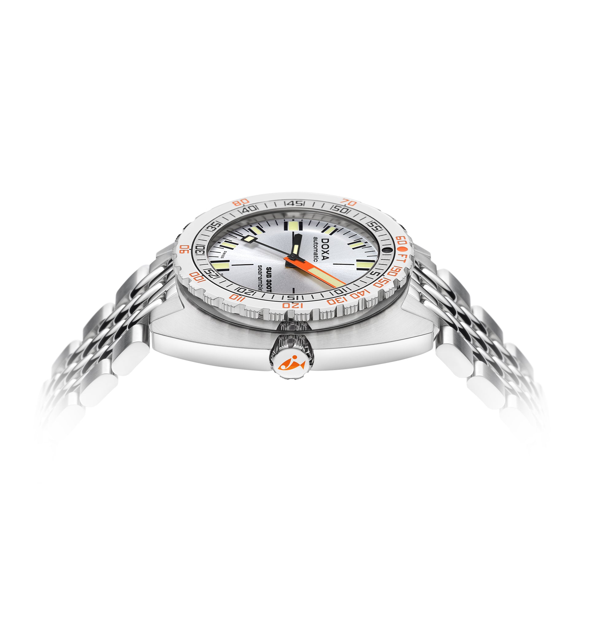 Doxa SUB 300T Searambler Automatic (Silver Dial / 42.5mm)
