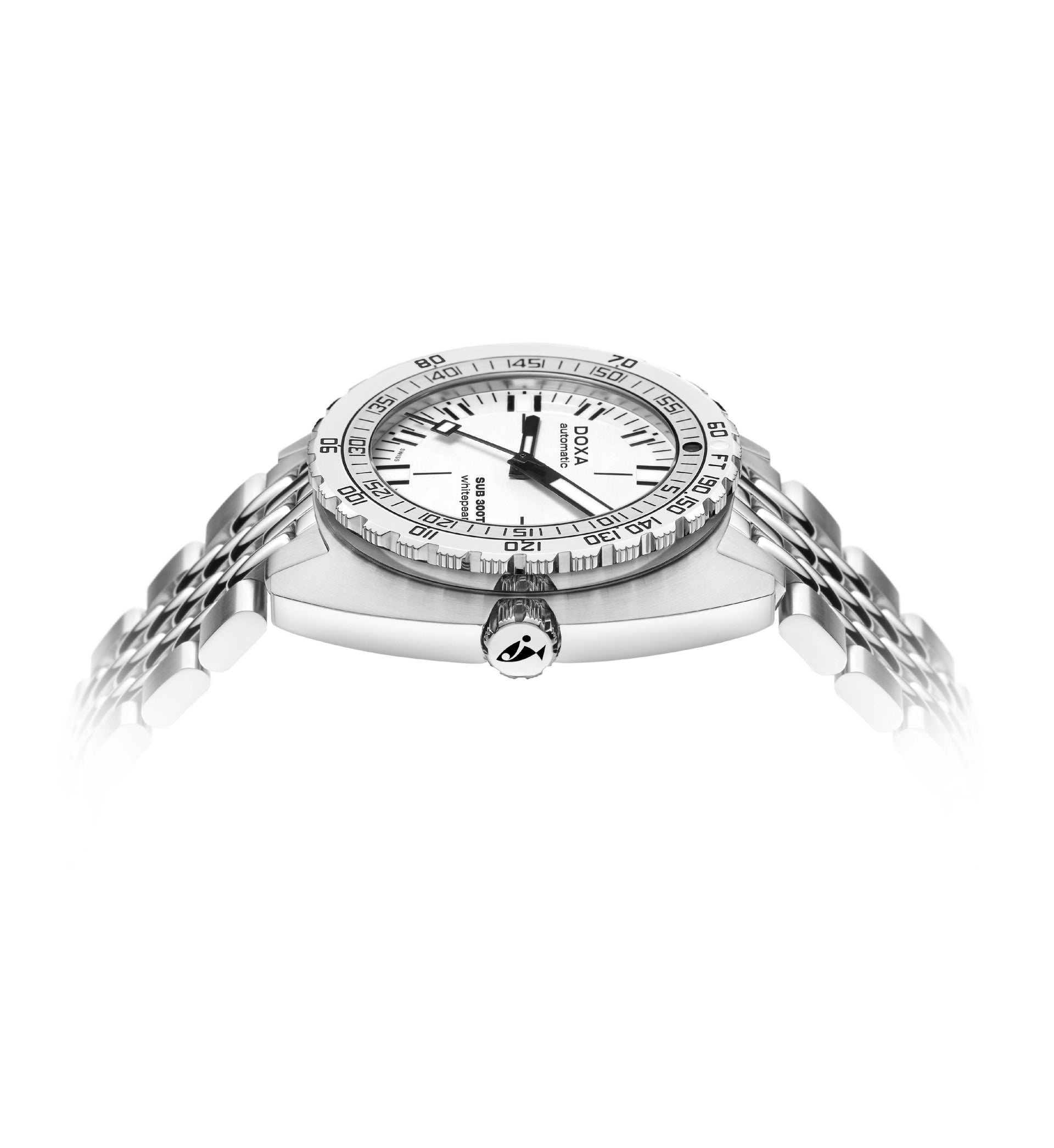 Doxa SUB 300T Whitepearl Automatic (White Dial / 42.5mm)