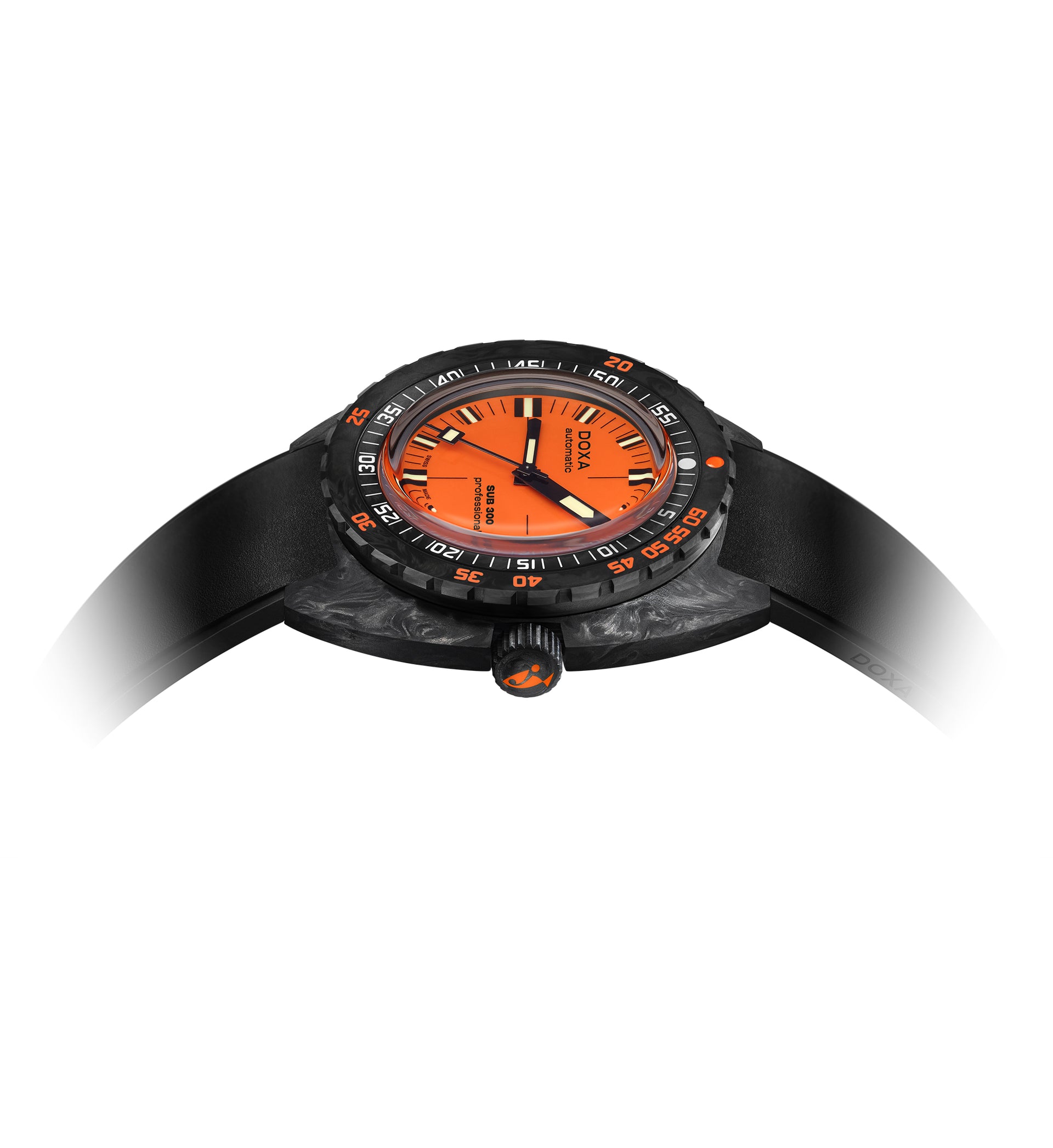 Doxa SUB 300 Carbon Professional Automatic (Orange Dial / 42.5mm)