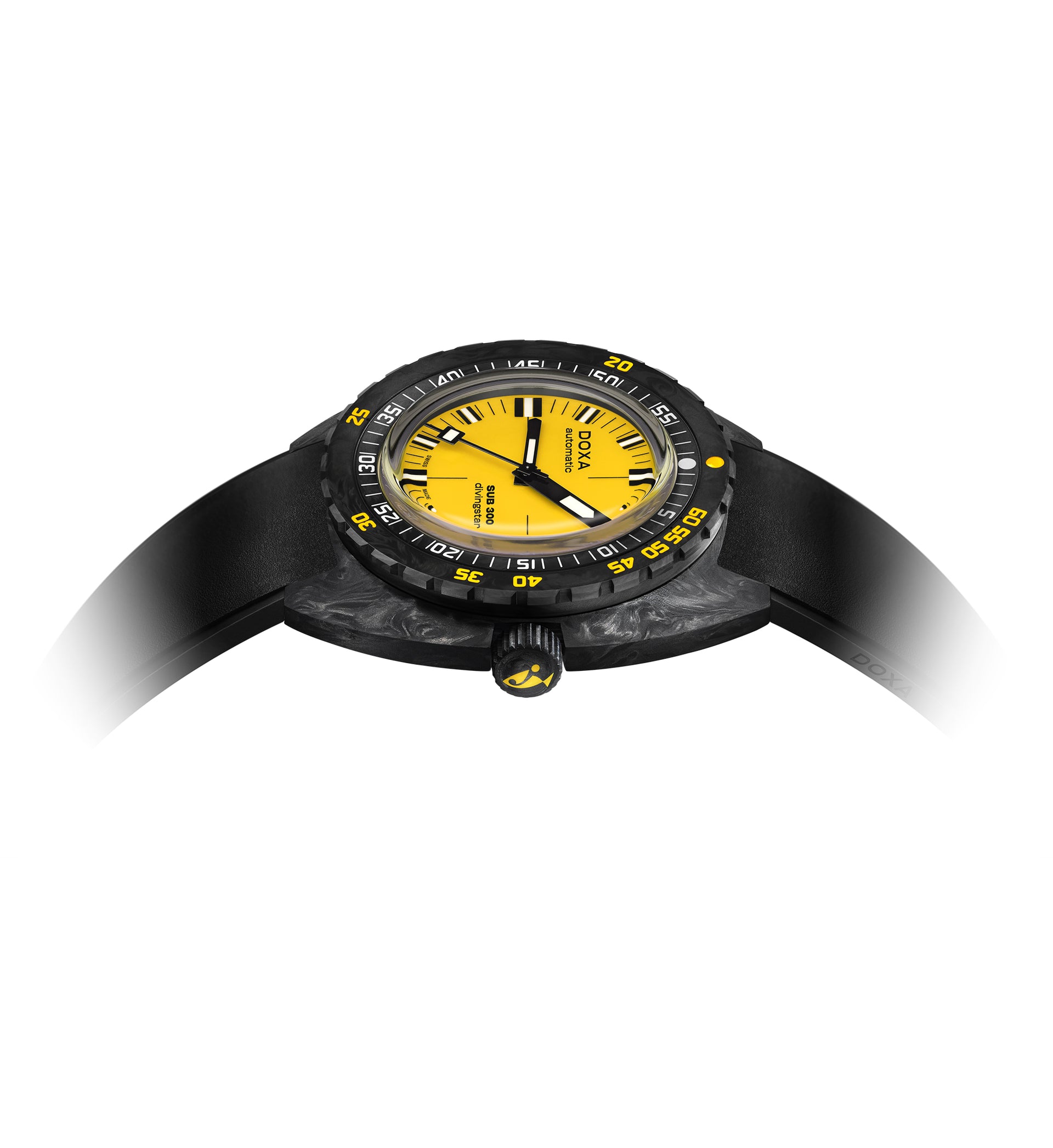 Doxa SUB 300 Carbon Divingstar Automatic (Yellow Dial / 42.5mm)