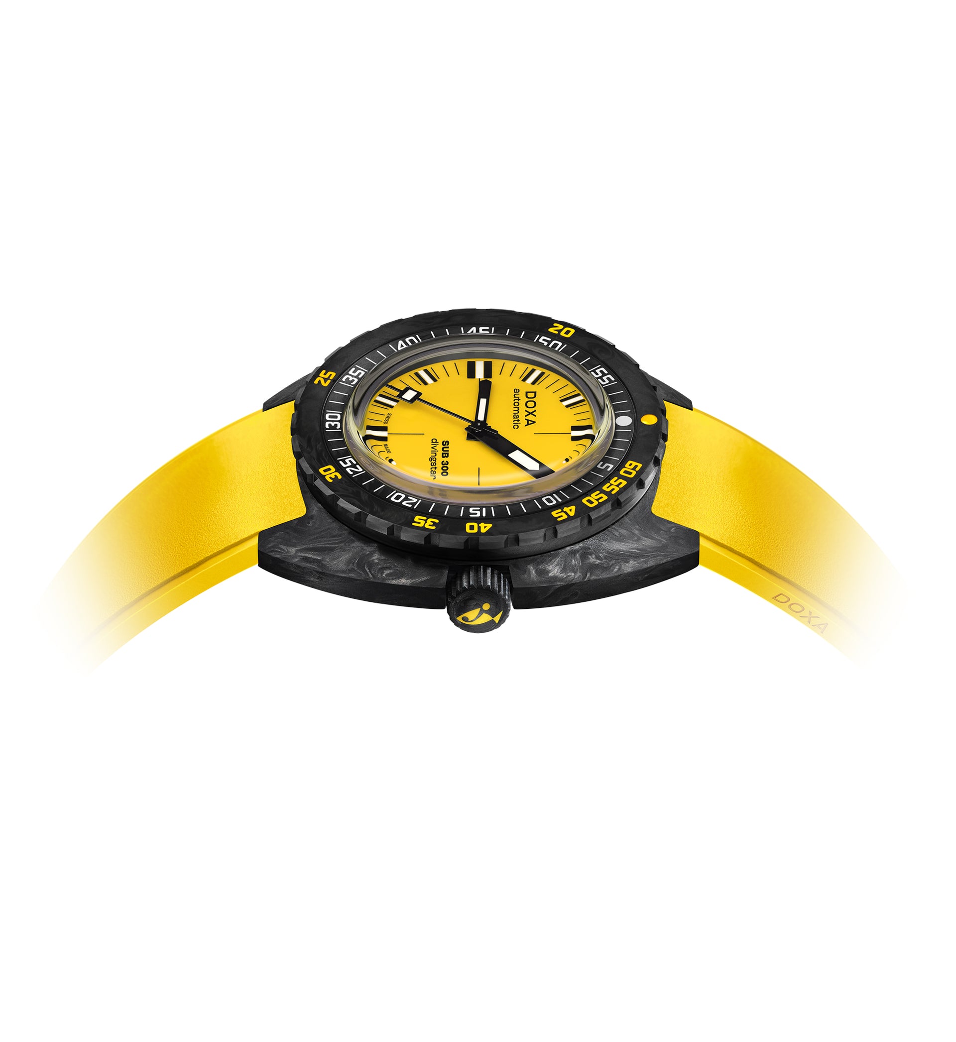 Doxa SUB 300 Carbon Divingstar Automatic (Yellow Dial / 42.5mm)