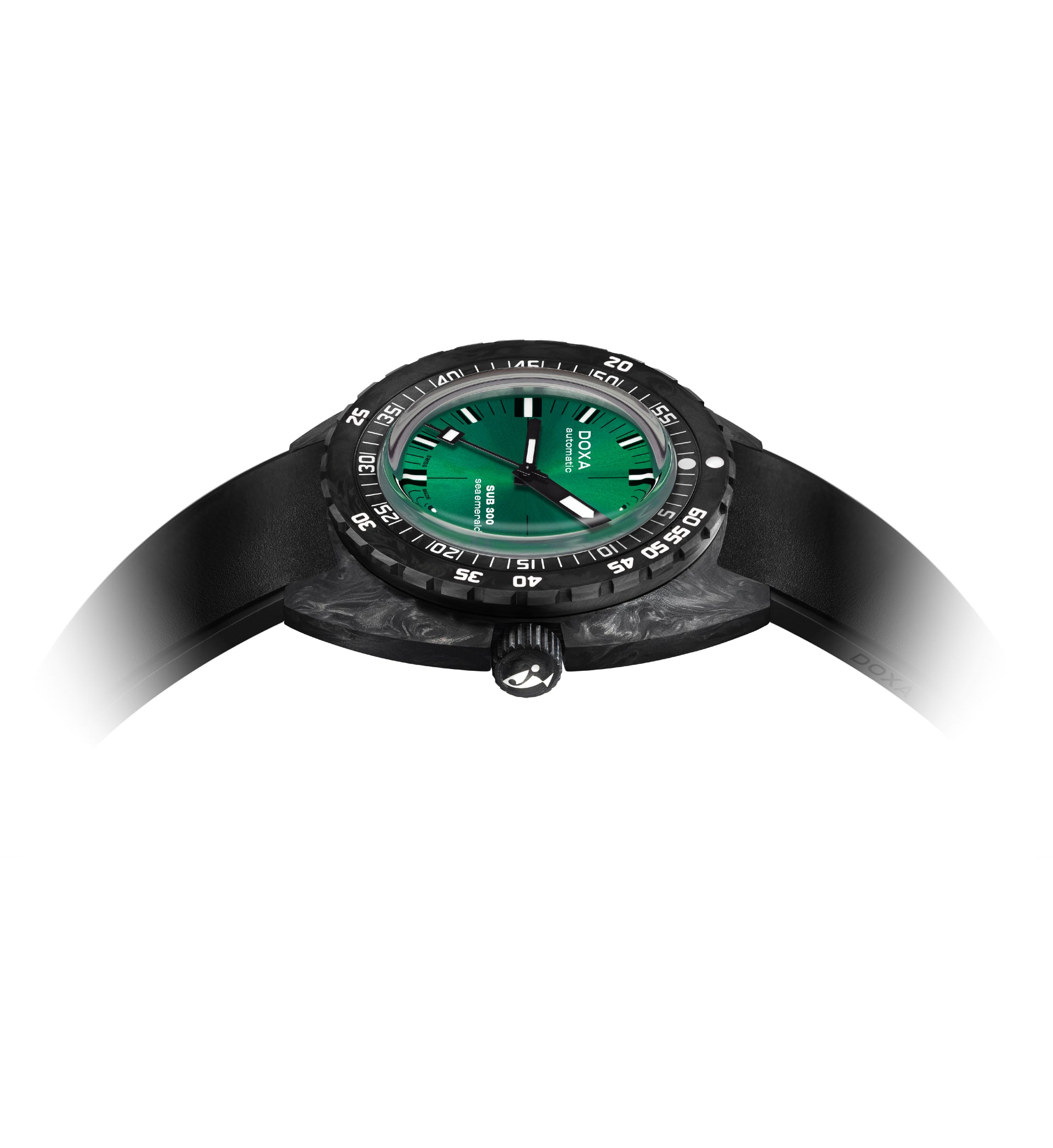 Doxa SUB 300 Carbon Sea Emerald Automatic (Green Dial / 42.5mm)