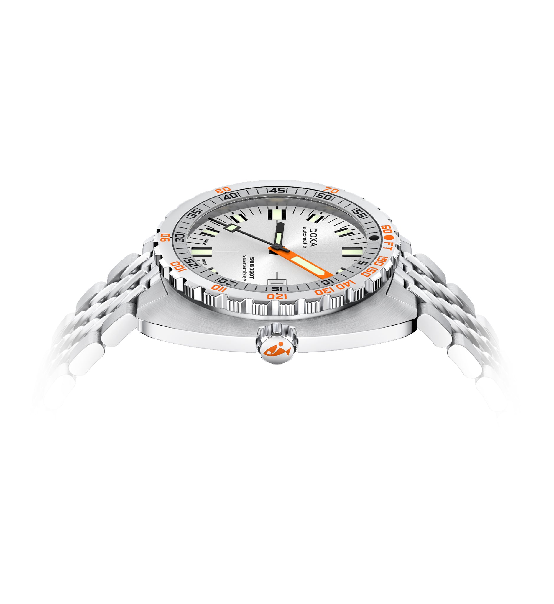 Doxa SUB 750T Searambler Automatic (Silver Dial / 45mm)