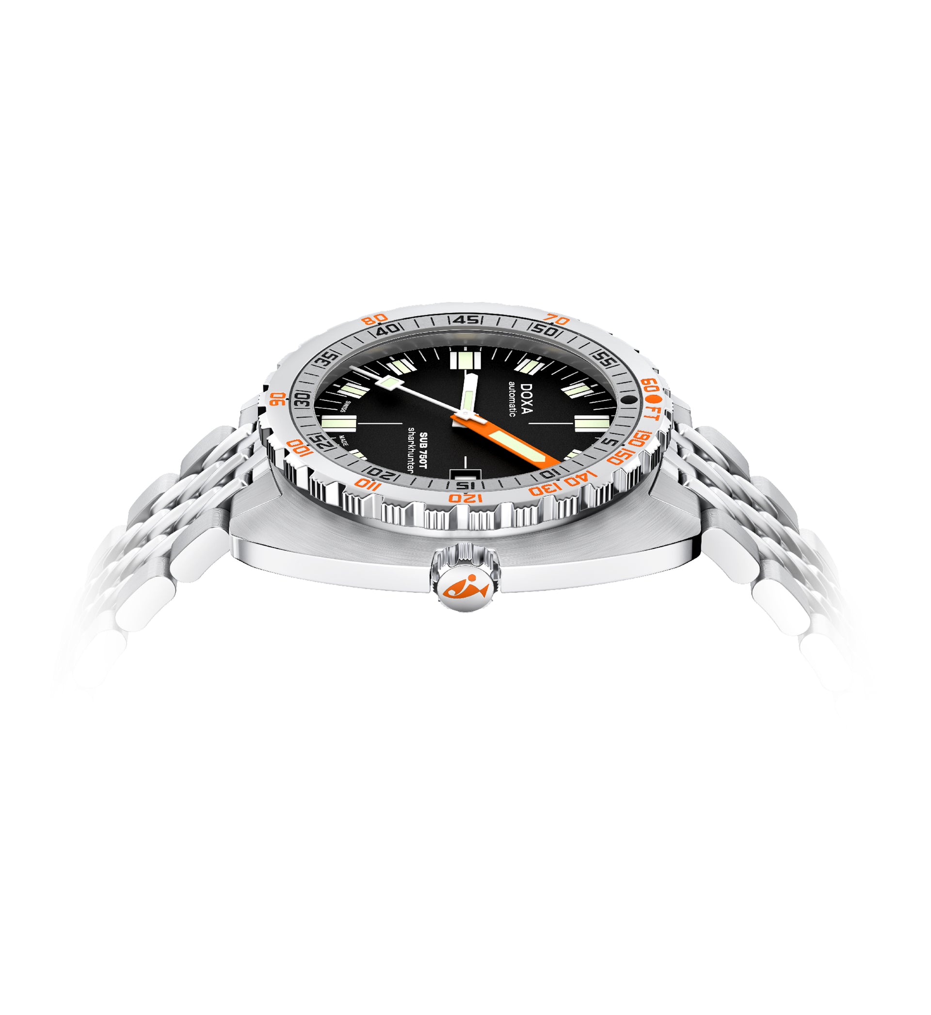 Doxa SUB 750T Sharkhunter Automatic (Black Dial / 45mm)