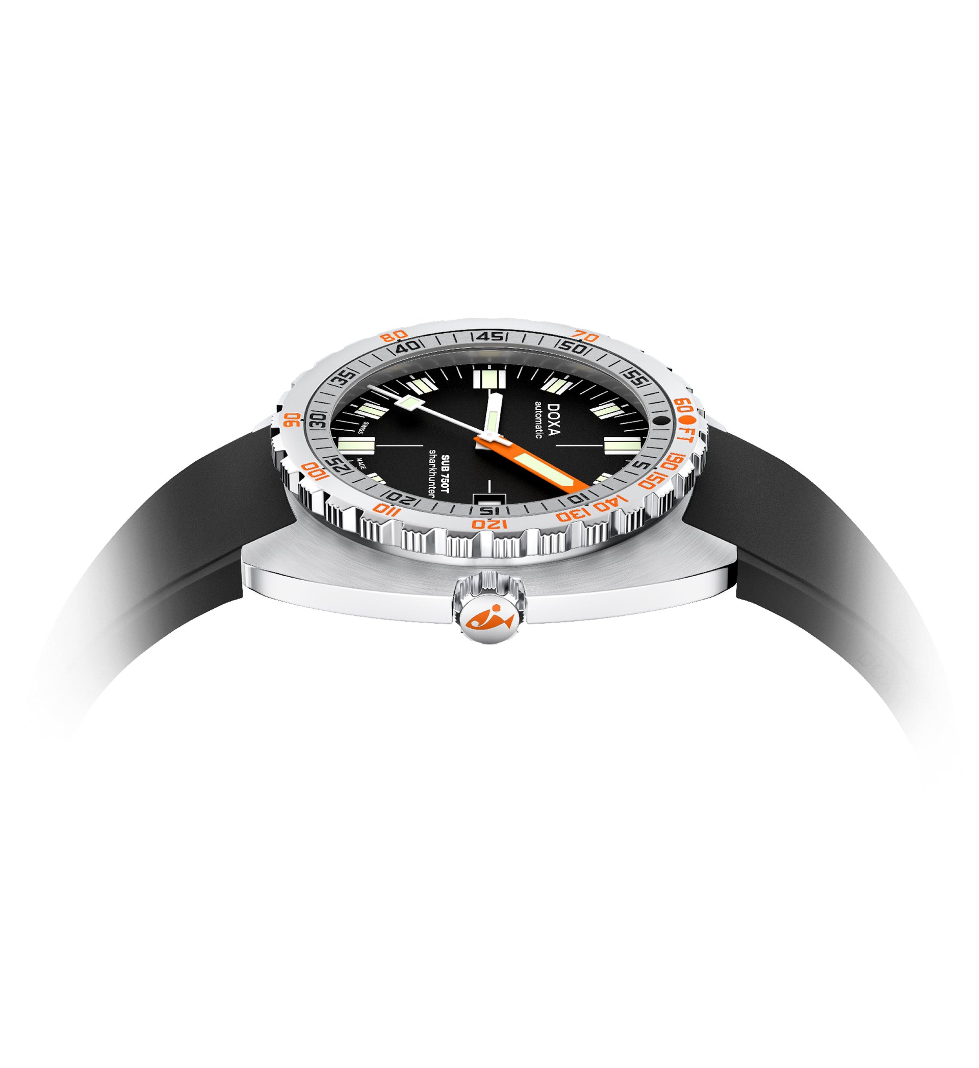 Doxa SUB 750T Sharkhunter Automatic (Black Dial / 45mm)