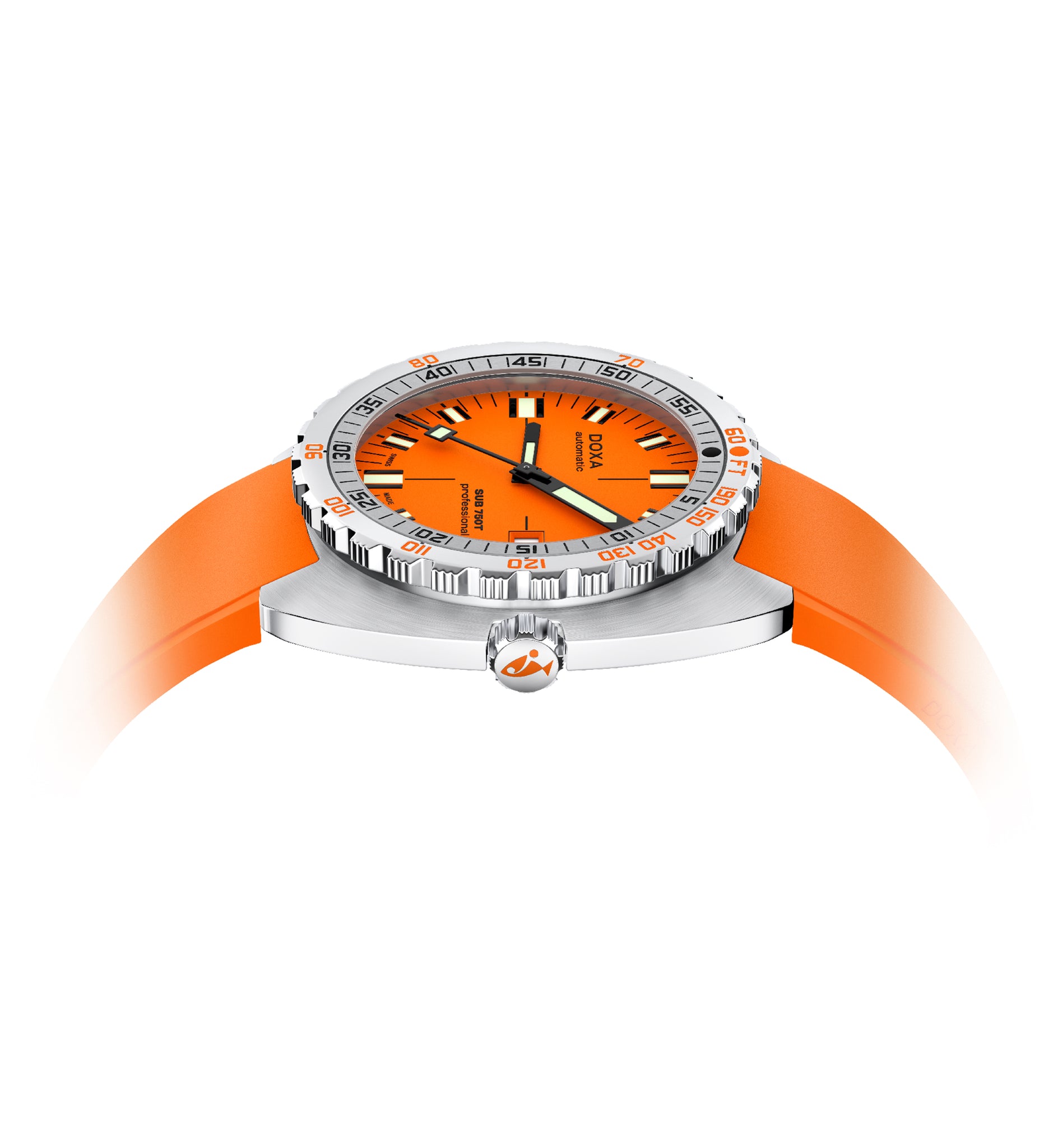 Doxa SUB 750T Professional Automatic (Orange Dial / 45mm)