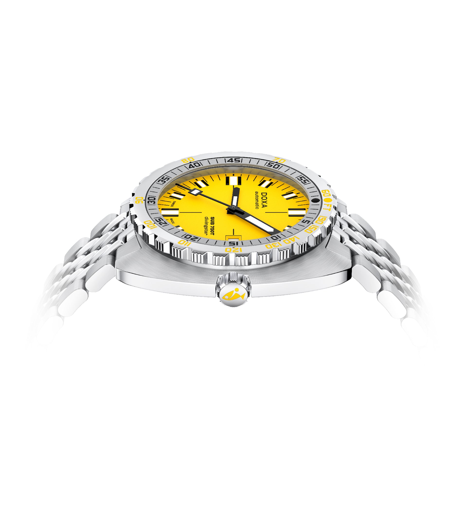 Doxa SUB 750T Divingstar Automatic (Yellow Dial / 45mm)
