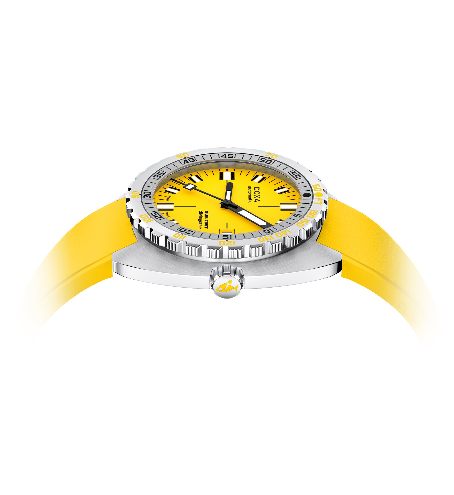 Doxa SUB 750T Divingstar Automatic (Yellow Dial / 45mm)