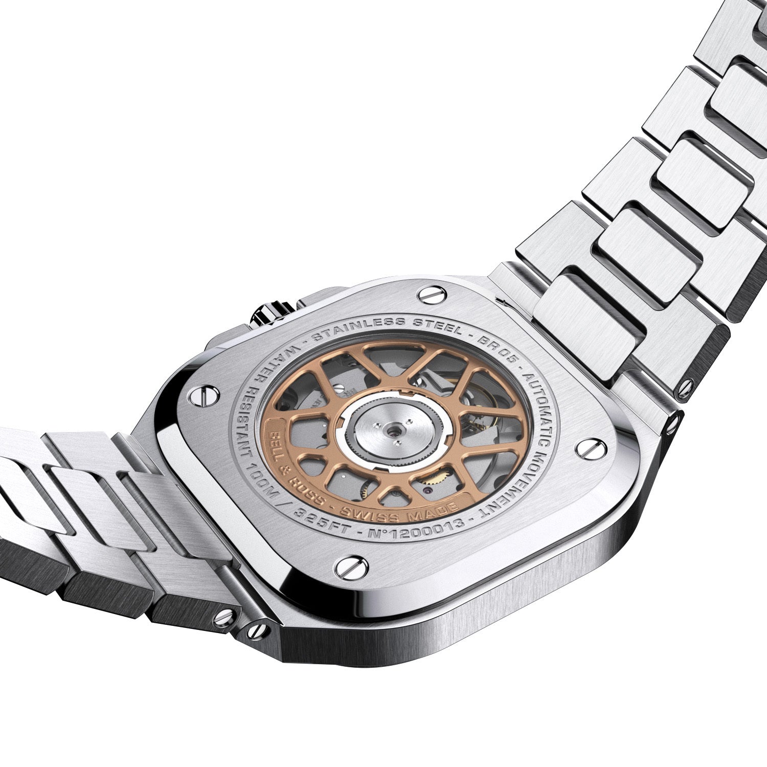 Bell & Ross BR 05 Black Steel & Gold Automatic BR05A-BL-STPG (Black Dial / 40mm)