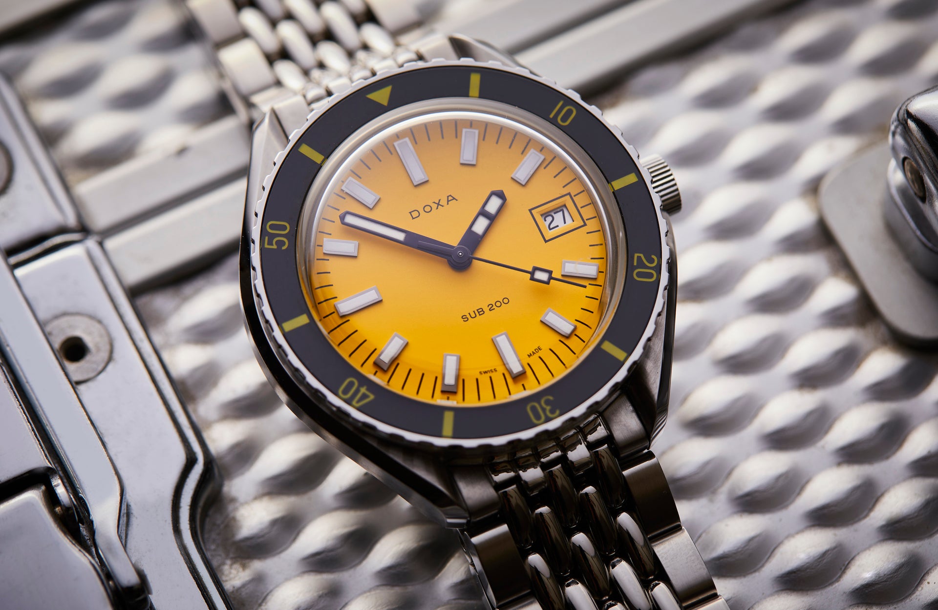 Doxa SUB 200 Divingstar Automatic (Yellow Dial / 42mm)