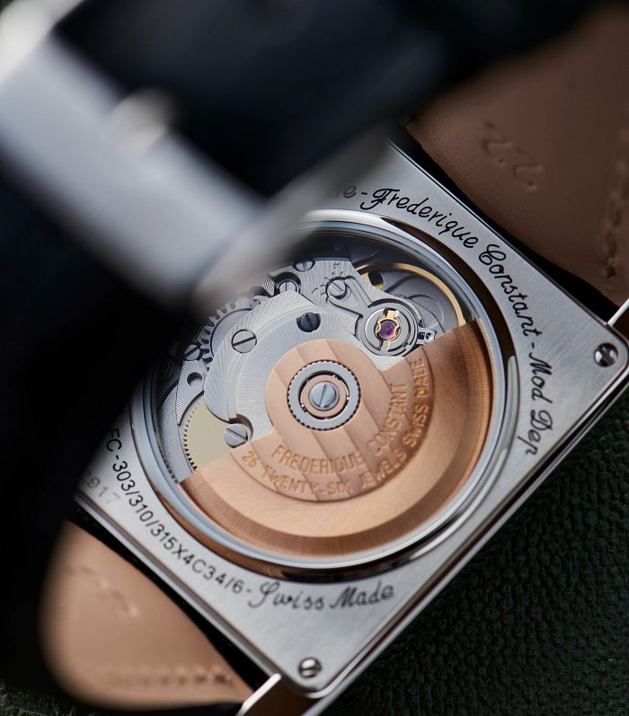 Frederique Constant Classics Carrée Automatic (Silver Dial)