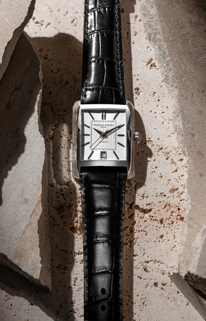 Frederique Constant Classics Carrée Automatic (Silver Dial)