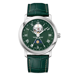 Frederique Constant Classics Heart Beat Moonphase Date Automatic (Green Dial / 40mm)