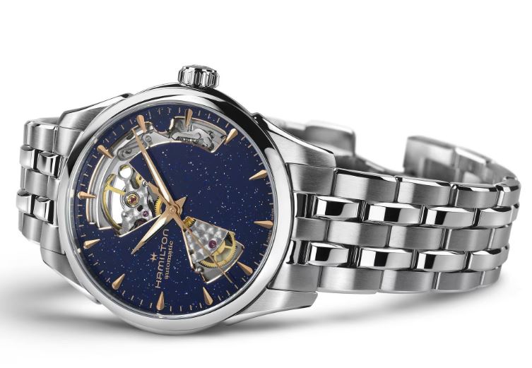 Hamilton Jazzmaster Open Heart Auto (Blue Aventurine Dial / 36mm)