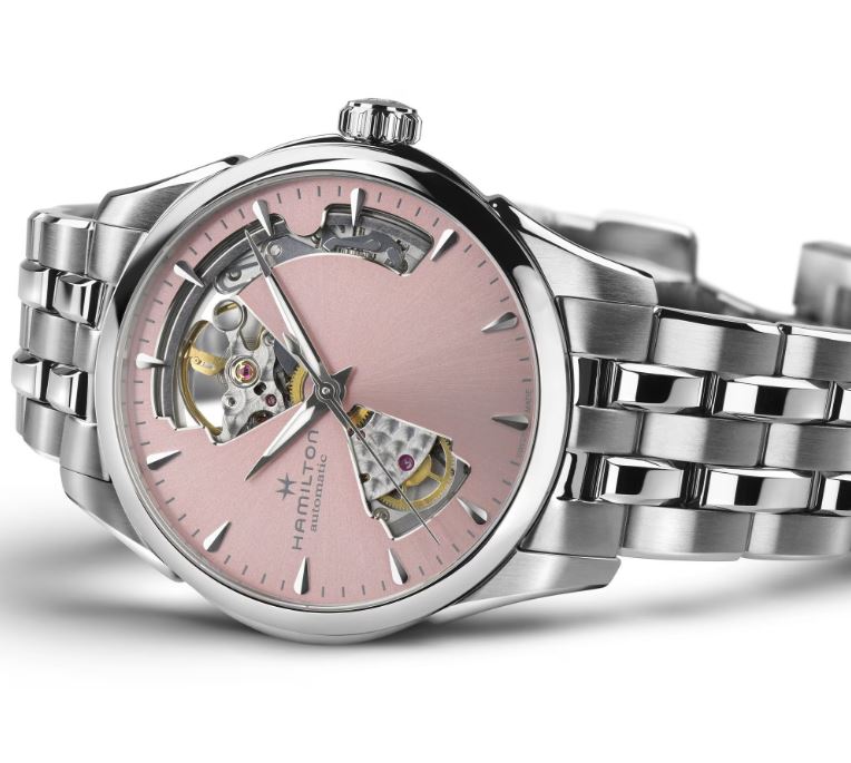 Hamilton Jazzmaster Open Heart Auto (Pink Dial / 36mm)