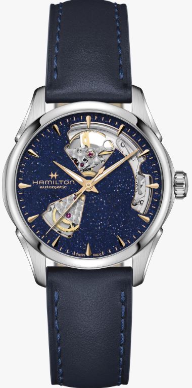 Hamilton Jazzmaster Open Heart Auto (Blue Aventurine Dial / 36mm)