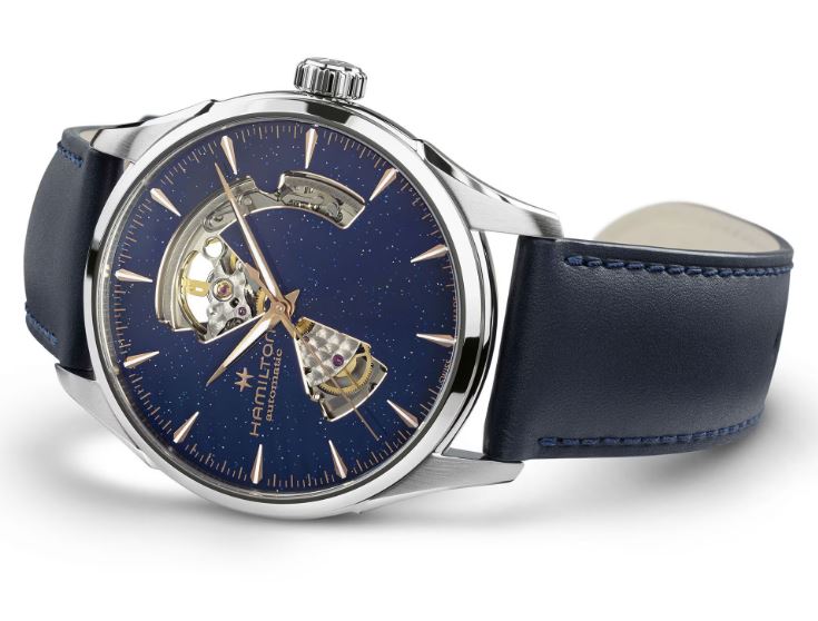 Hamilton Jazzmaster Open Heart Auto (Blue Aventurine Dial / 42mm)