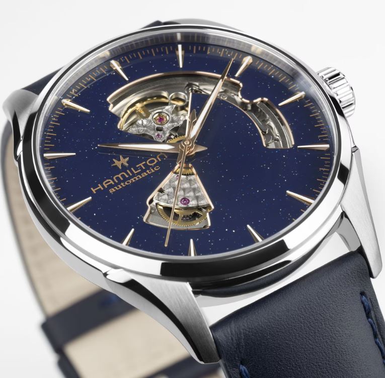 Hamilton Jazzmaster Open Heart Auto (Blue Aventurine Dial / 42mm)