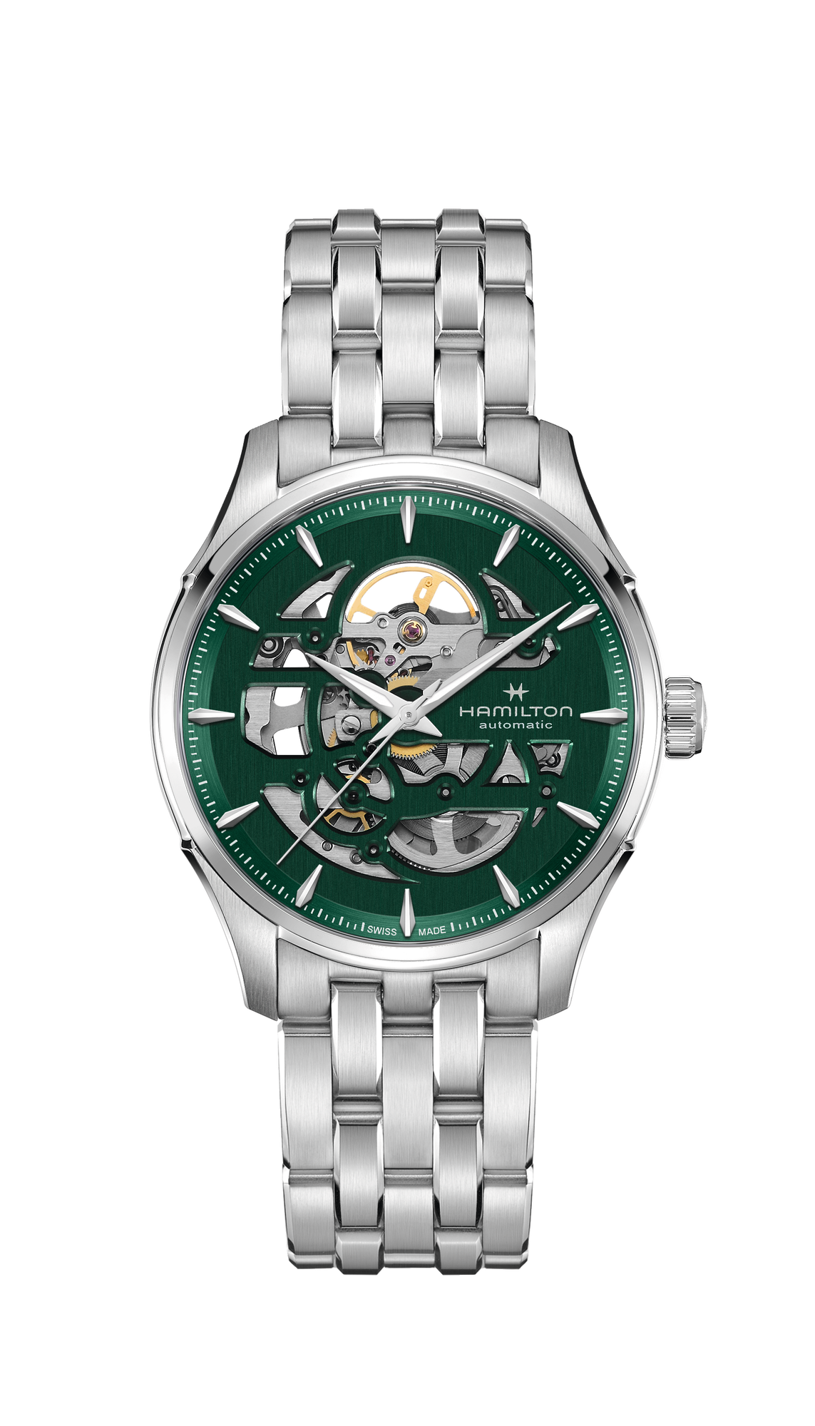 Hamilton Jazzmaster Skeleton Auto (Green Skeleton Dial / 40mm)