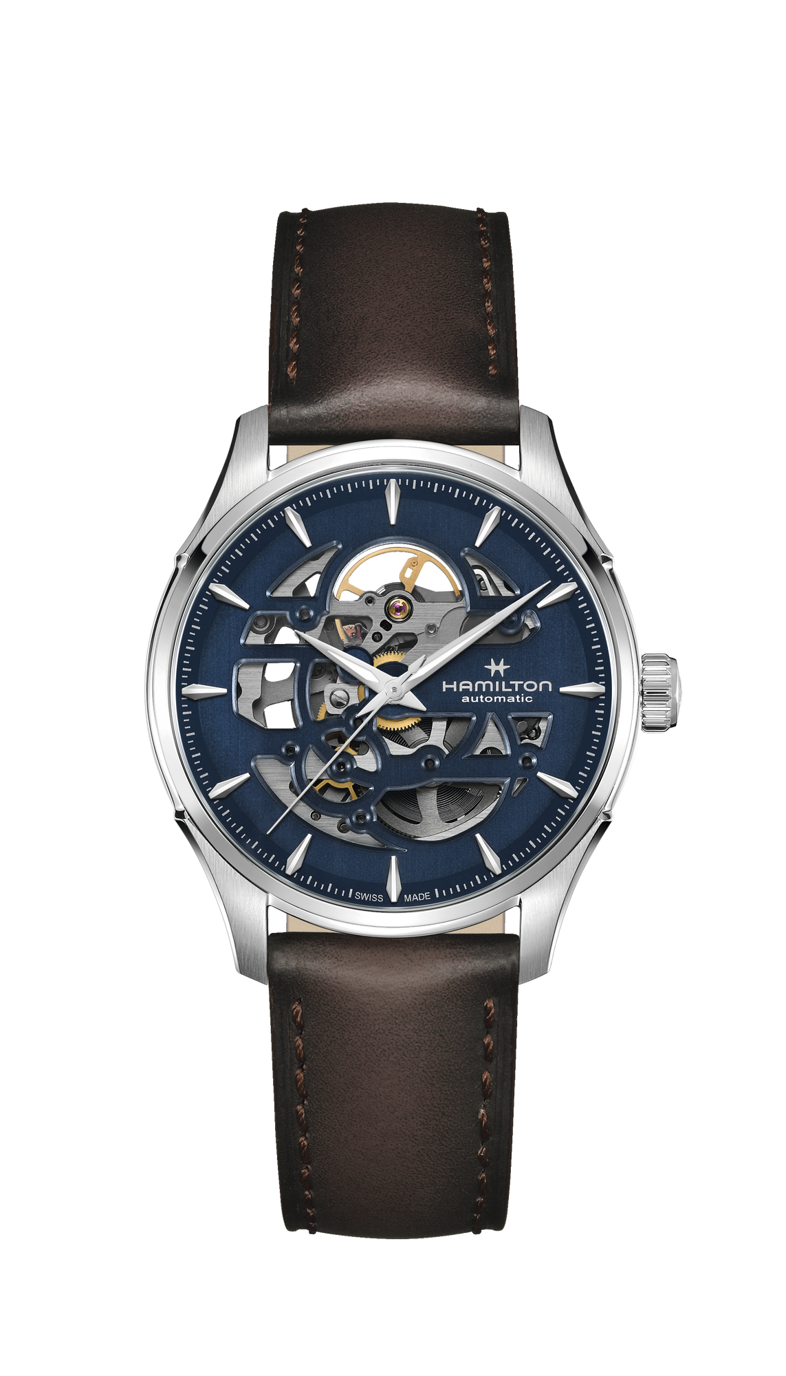 Hamilton Jazzmaster Skeleton Auto (Blue Skeleton Dial / 40mm)