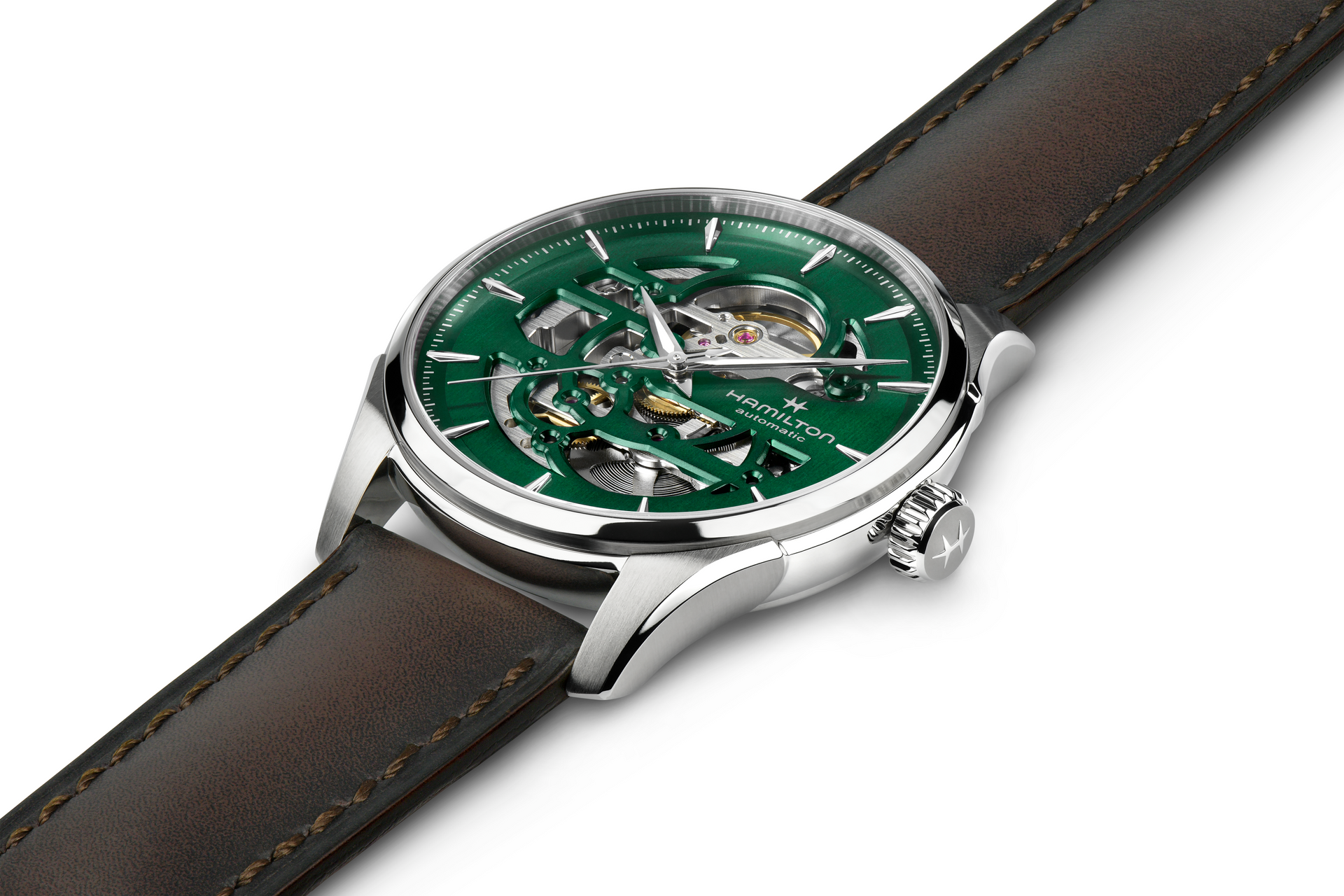 Hamilton Jazzmaster Skeleton Auto (Green Skeleton Dial / 40mm)