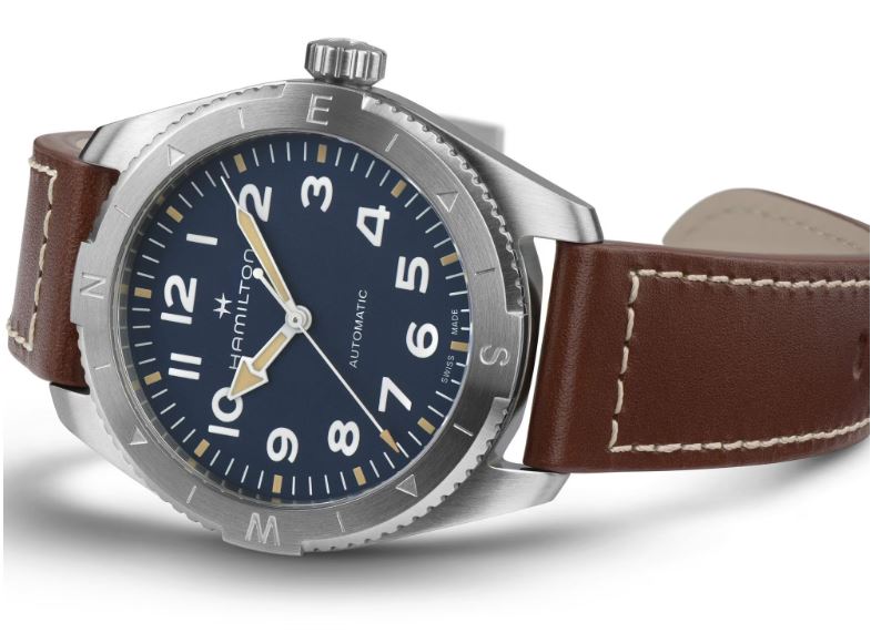 Hamilton Khaki Field Expedition Auto Blue Dial 41mm Hemsleys