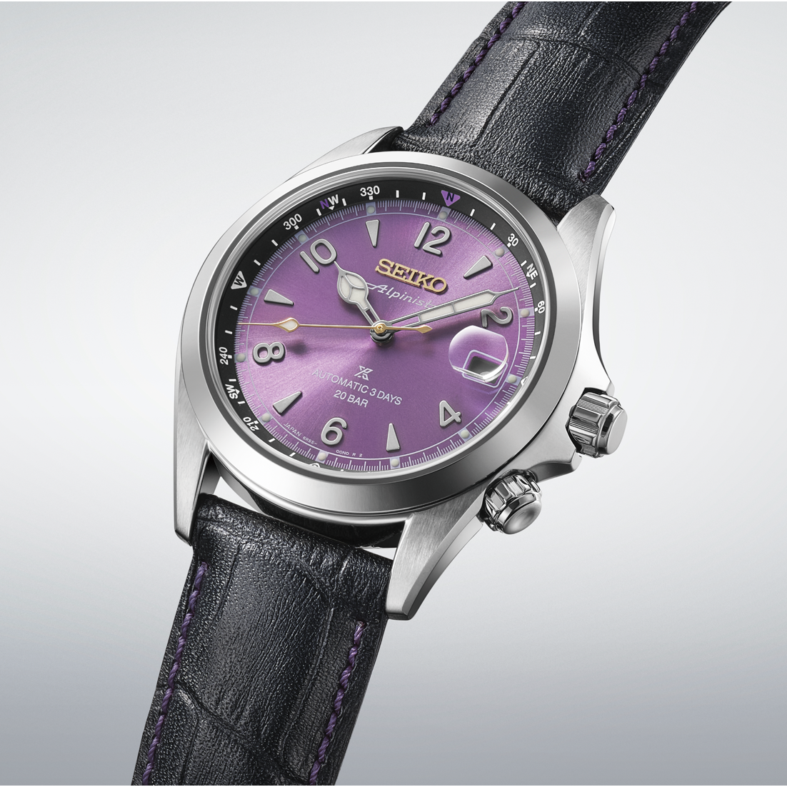 Seiko Prospex 1959 Alpinist 145 Year Anniversary Limited Edition HBC006 Automatic (Purple Dial / 39.5mm)