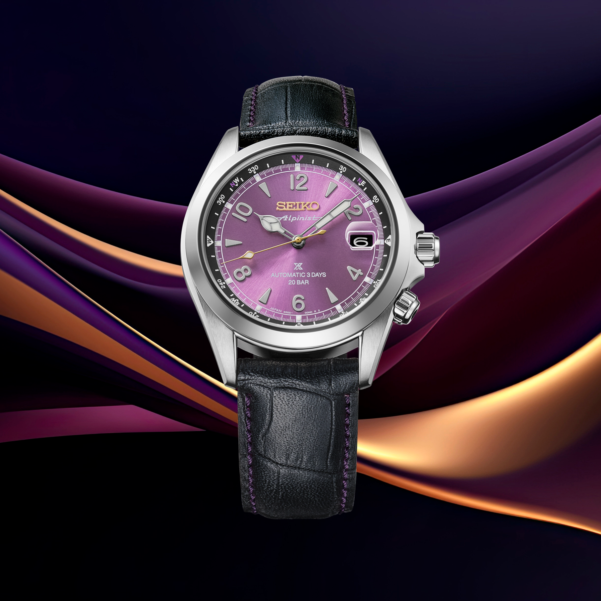 Seiko Prospex 1959 Alpinist 145 Year Anniversary Limited Edition HBC006 Automatic (Purple Dial / 39.5mm)