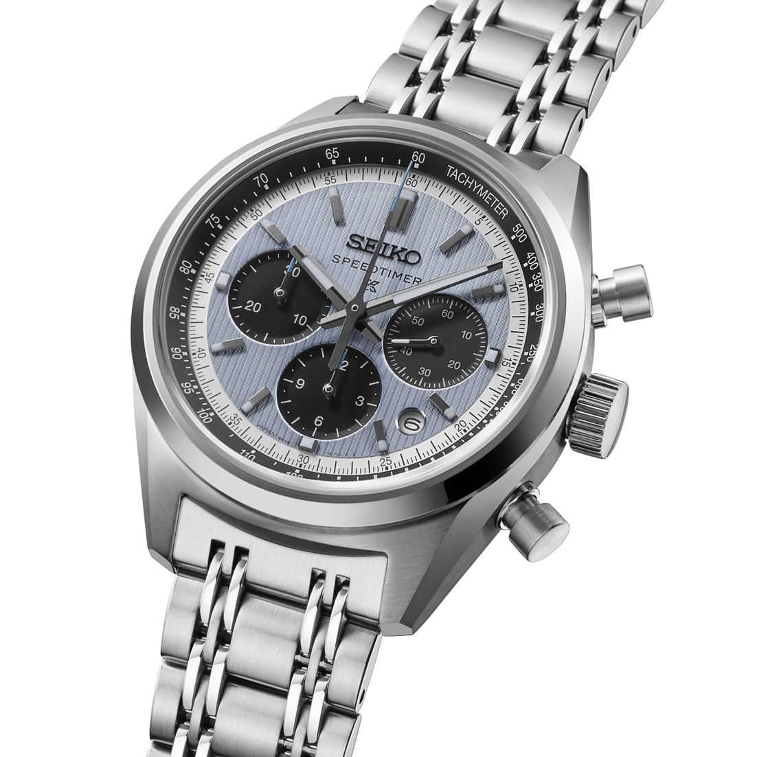 Seiko Prospex Speedtimer Mechanical Chronograph HBD001 (Icey Blue Dial / 42mm)