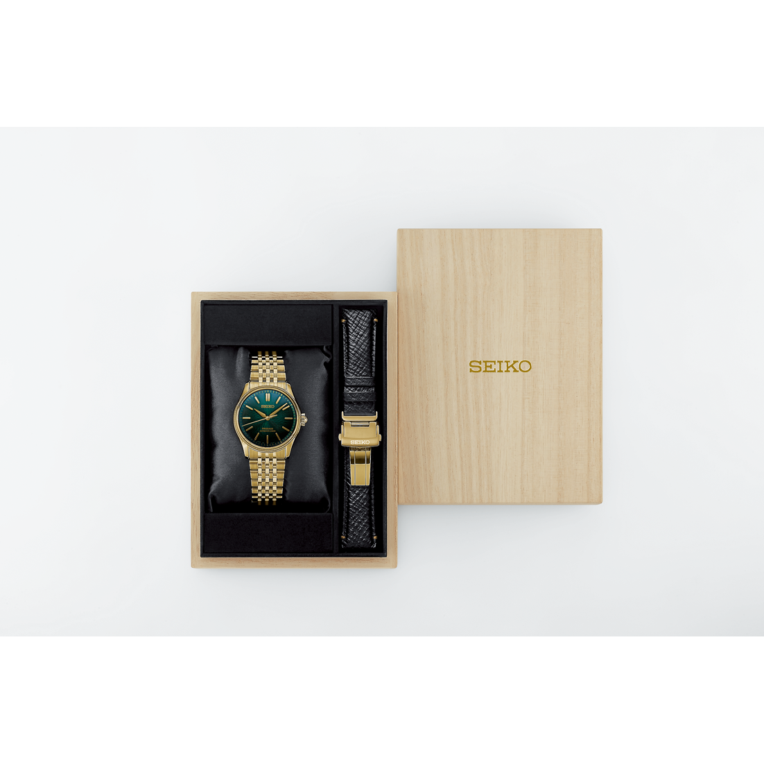 Seiko Presage Classics Series Tradman's Bonsai Limited Edition HCC009 Automatic (Green Dial / 38mm)