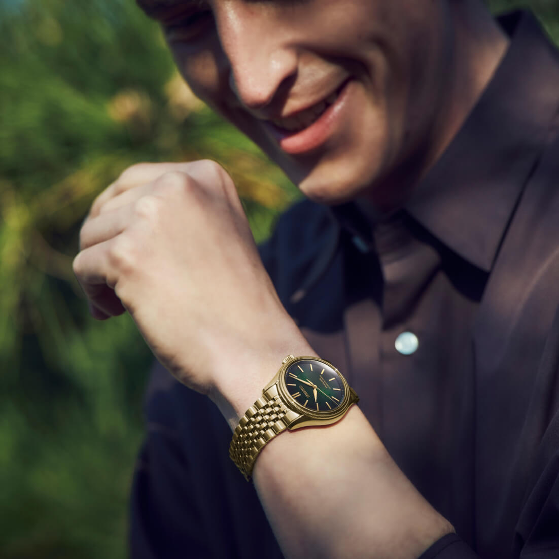 Seiko Presage Classics Series Tradman's Bonsai Limited Edition HCC009 Automatic (Green Dial / 38mm)