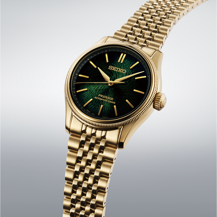Seiko Presage Classics Series Tradman's Bonsai Limited Edition HCC009 Automatic (Green Dial / 38mm)