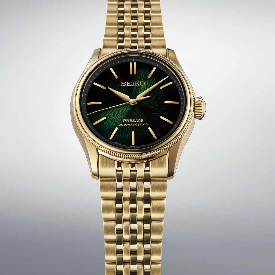 Seiko Presage Classics Series Tradman's Bonsai Limited Edition HCC009 Automatic (Green Dial / 38mm)