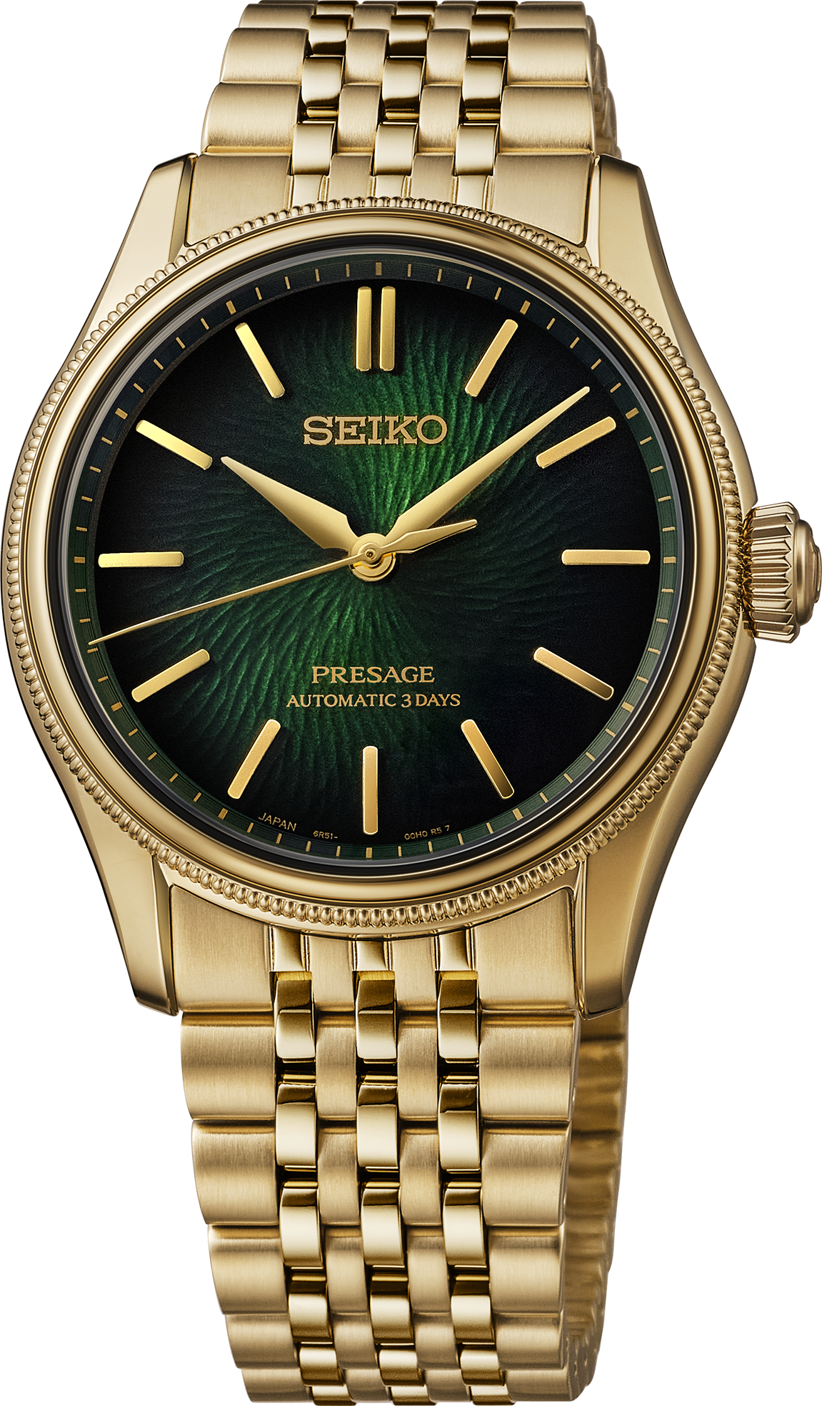 Seiko Presage Classics Series Tradman's Bonsai Limited Edition HCC009 Automatic (Green Dial / 38mm)