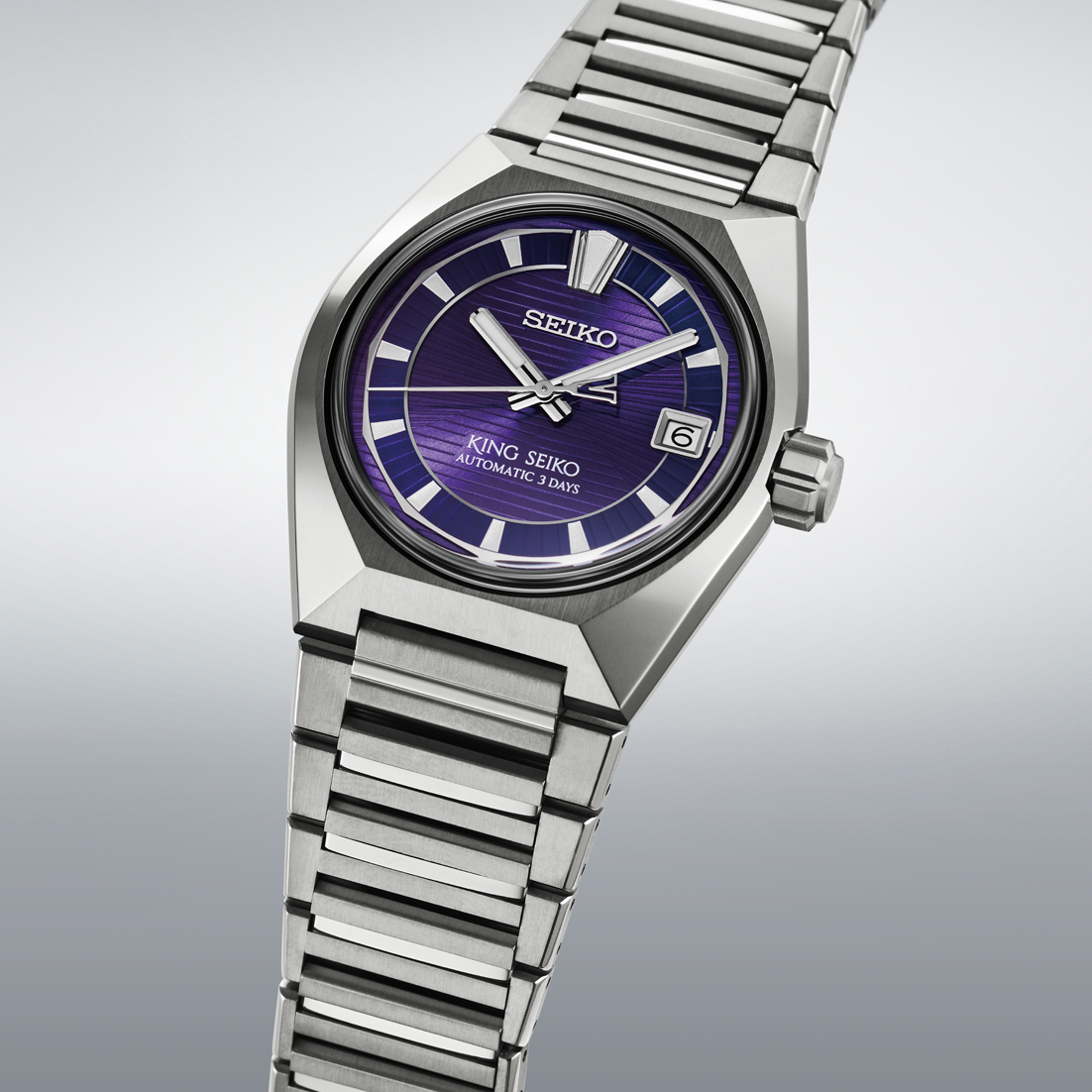 King Seiko VANAC Titanium HKF001 Automatic (Purple Dial / 41mm)