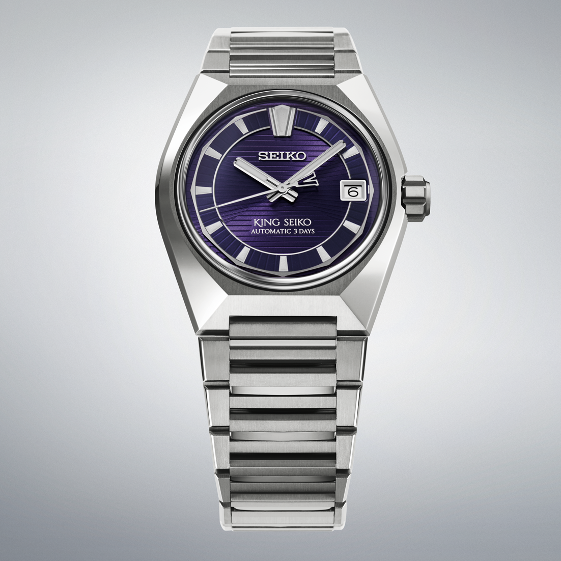 King Seiko VANAC Titanium HKF001 Automatic (Purple Dial / 41mm)