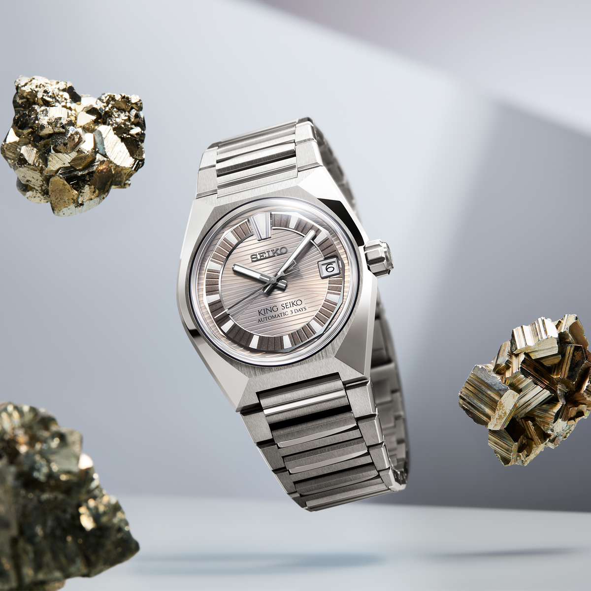King Seiko VANAC Titanium HKF002 Automatic (Grey Dial / 41mm)