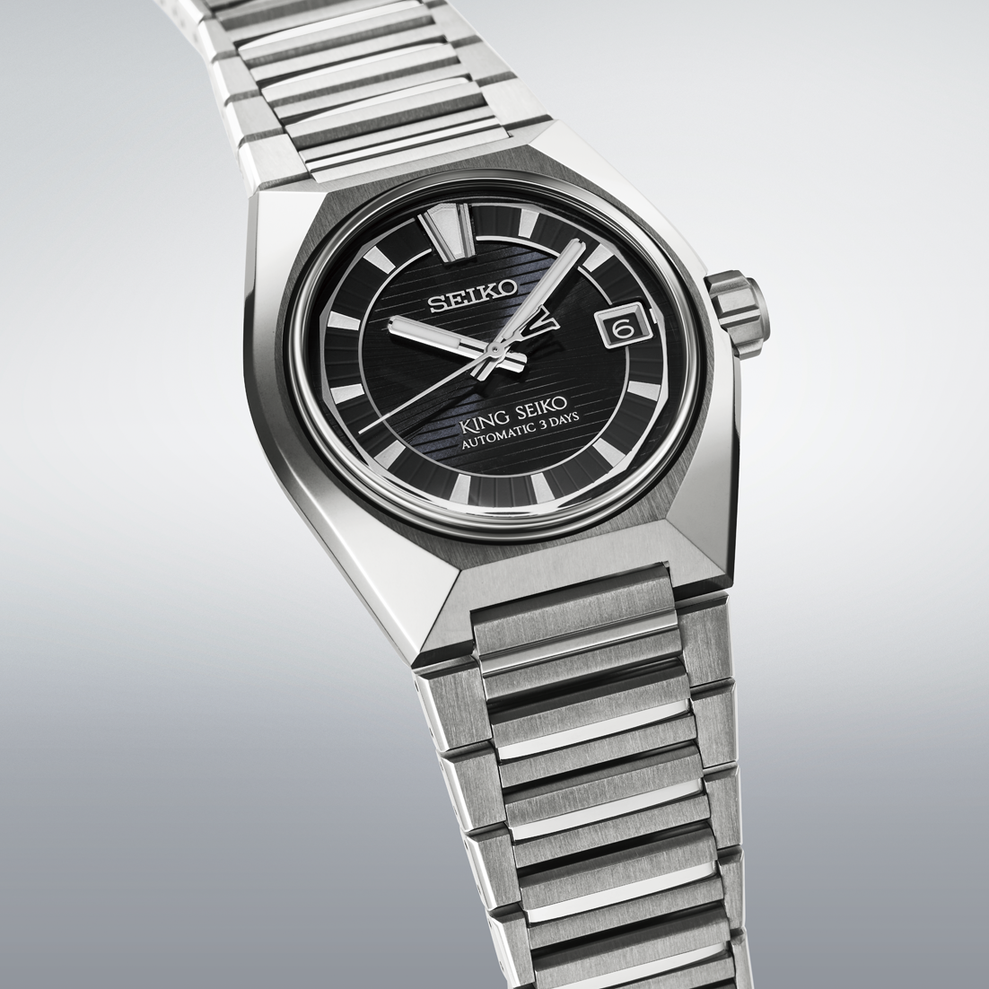 King Seiko VANAC Titanium HKF003 Automatic (Black Dial / 41mm)