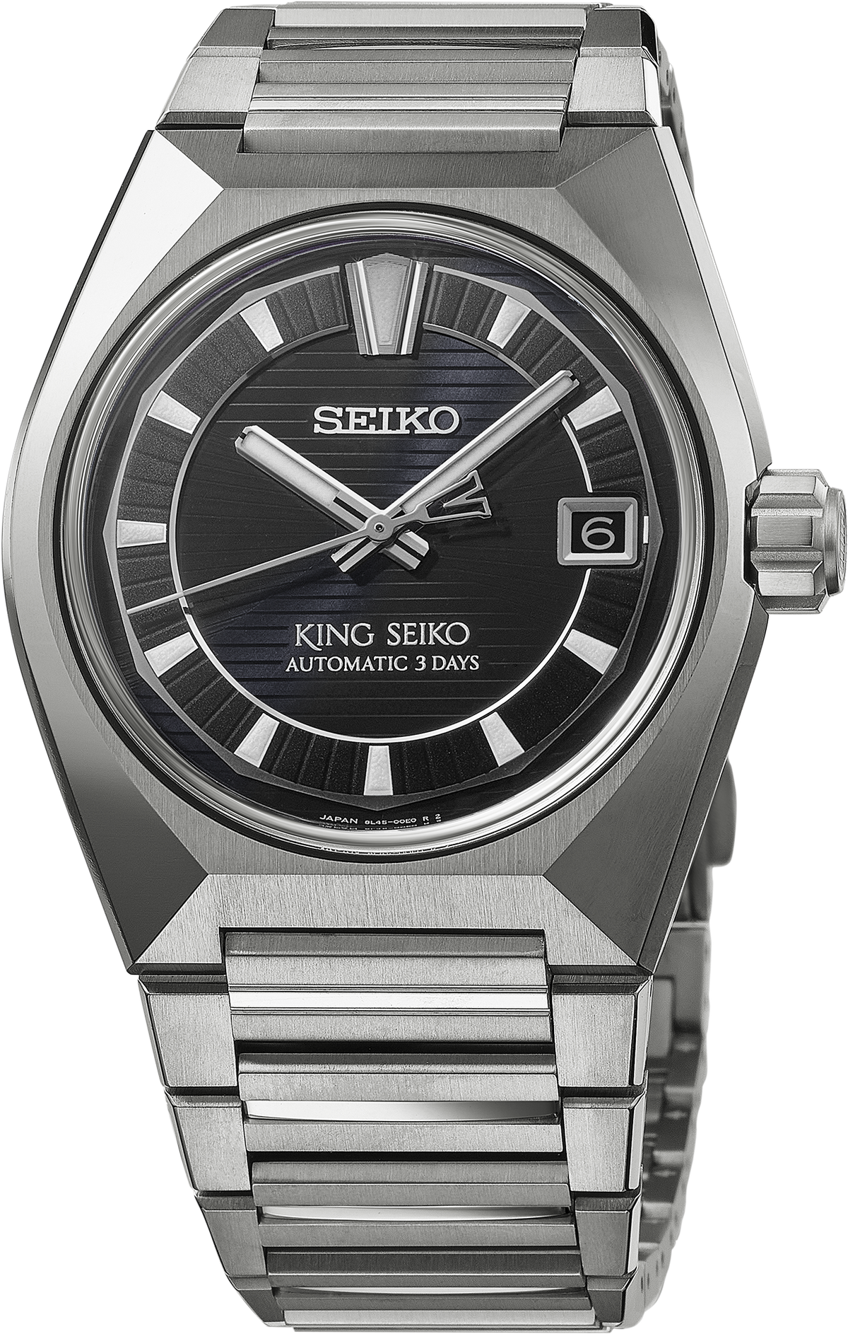 King Seiko VANAC Titanium HKF003 Automatic (Black Dial / 41mm)